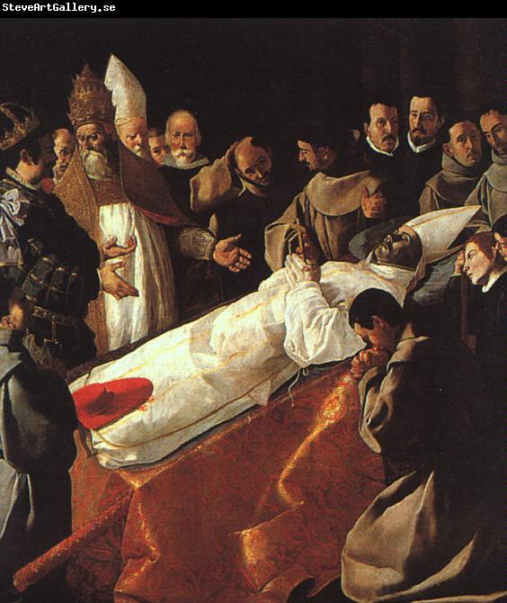 Francisco de Zurbaran The Lying in State of St.Bonaventura